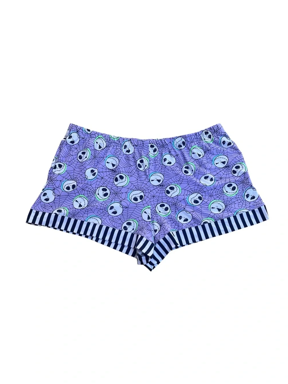 Nightmare Before Christmas Women's Top and Shorts Pajama Set, 2-Piece, Size 2X - Picture 8 of 9